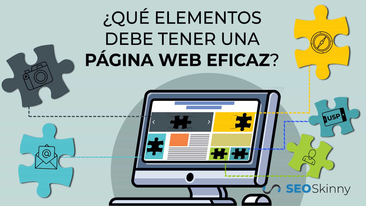 Qué elementos debe tener una web eficaz